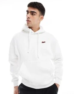 Pull&Bear STWD Hoodie In White For Men -Pull&Bear Sales 208269147 1 white 1