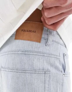 Pull&Bear Baggy Denim Shorts In Light Blue For Men 12 Pull&Bear Baggy Denim Shorts In Light Blue For Men -Pull&Bear Sales 208403749 5